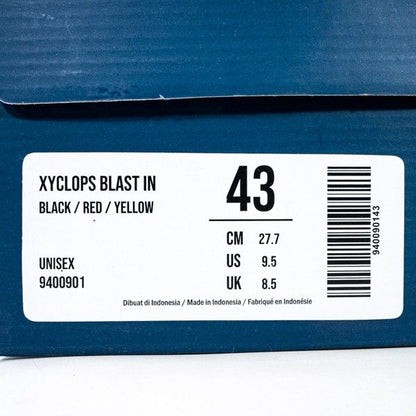 Sepatu Futsal Mills Xyclops Blast IN Black 9400901 Original BNIB