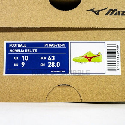 Sepatu Bola Mizuno Morelia II Elite P1GA241245 Original BNIB