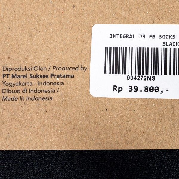 Kaos kaki Anak Specs Integral JR FB Socks Black 904272 Original BNWT