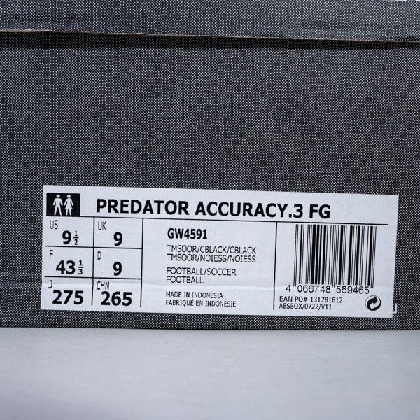 Sepatu Bola Adidas Predator Accuracy .3 FG GW4591 Original BNIB