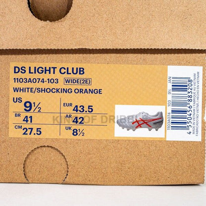 Sepatu Bola Asics Ds Light Club Wide 1103A074-103 Original BNIB
