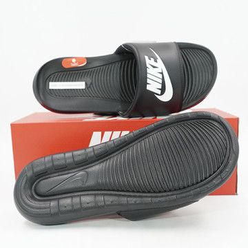 Sandal Nike Victori One Slide Black White CN9675-002 Original BNIB
