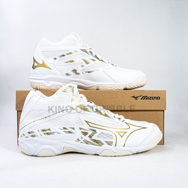 Sepatu Volley Mizuno Wave Thunderstorm MID V1GA222658 Original BNIB