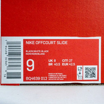 Sandal Nike Offcourt Slide Black White BQ4639-012 Original BNIB