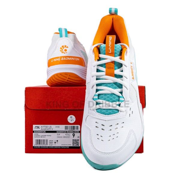 Sepatu Badminton/Bulu Tangkis Li-Ning Almighty V AYTT001-2 Original BNIB