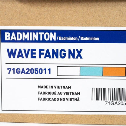 KING OF DRIBBLE Sepatu Badminton/Bulu Tangkis Mizuno Wave Fang Nx 71GA205011 Original