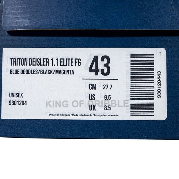 Sepatu Bola Mills Triton Deisler 1.1 Elite FG 9301204 Original BNIB