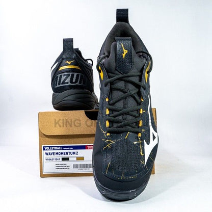 KING OF DRIBBLE Sepatu Volley Mizuno Wave Momentum 2 V1GA211241 Original