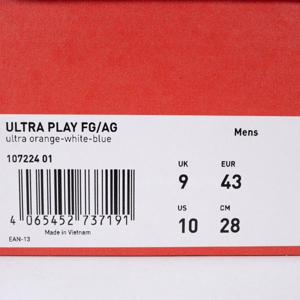 Sepatu Bola Puma Ultra Play FG/AG 107224-01 Original BNIB