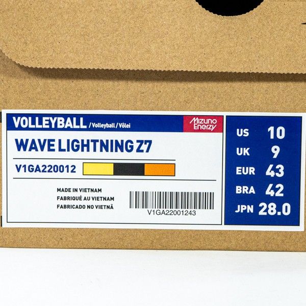 Sepatu Volley Mizuno Wave Lightning Z7 V1GA220012 Original BNIB
