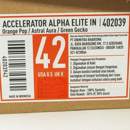 Sepatu Futsal Specs Accelerator Alpha Elite IN 402039 Original BNIB