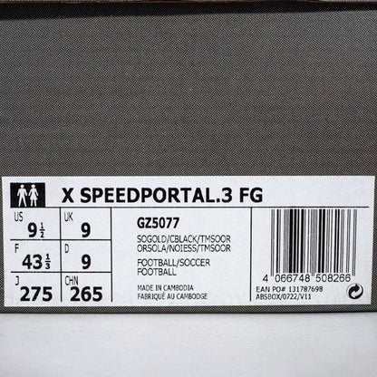 Sepatu Bola Adidas X Speedportal .3 FG GZ5077 Original BNIB