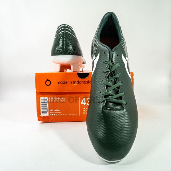 Sepatu Bola Ortuseight Insignia FG Dark Green 11010350 Original BNIB