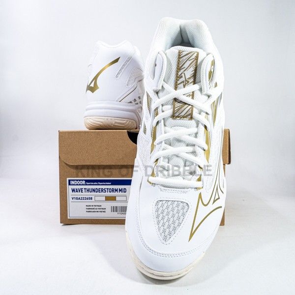 Sepatu Volley Mizuno Wave Thunderstorm MID V1GA222658 Original BNIB