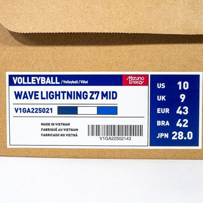 Sepatu Volley Mizuno Wave Lightning Z7 Mid V1GA225021 Original BNIB