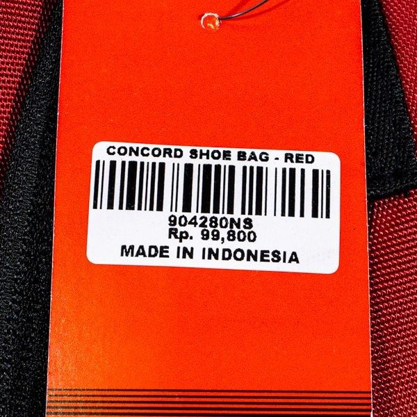 Tas Sepatu Specs Concord Shoebag Bag Red 904280 Original BNWT