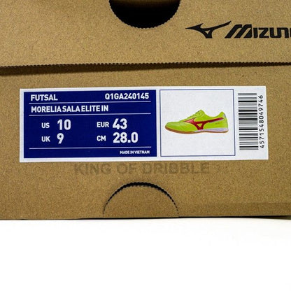 Sepatu Futsal Mizuno Morelia Sala Elite IN Q1GA240145 Original BNIB