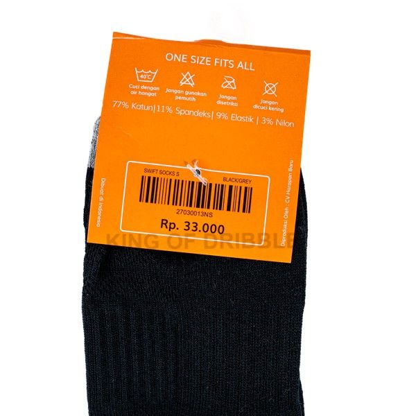 KING OF DRIBBLE Kaos Kaki Ortuseight Swift Socks S 27030013 Original