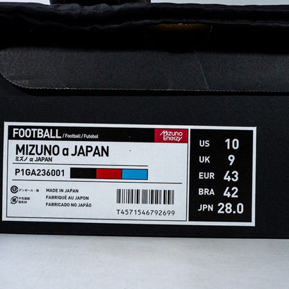 Sepatu Bola Mizuno A Japan Black P1GA236001 Original BNIB