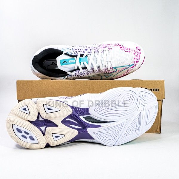 KING OF DRIBBLE Sepatu Volley Mizuno Wave Lightning Z7 V1GA220053 Original