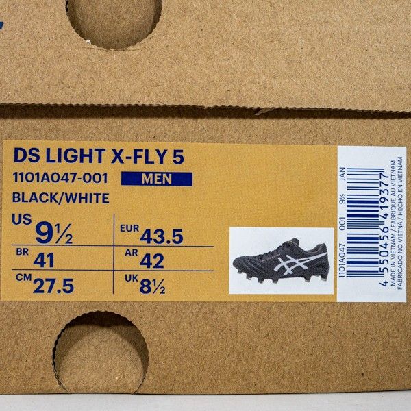 Sepatu Bola Asics Ds Light X-Fly 5 1101A047-001 Original BNIB