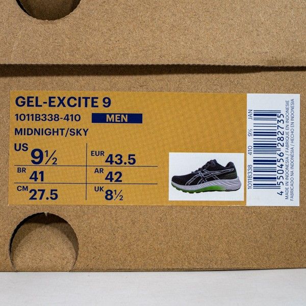 Sepatu Running/Lari Asics Gel-Excite 9 1011B338-410 Original BNIB