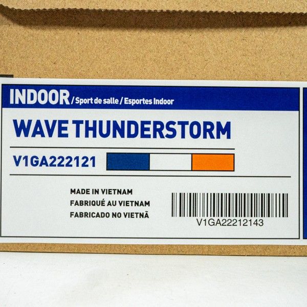 KING OF DRIBBLE Sepatu Volley Mizuno Wave Thunderstorm V1GA222121 Original