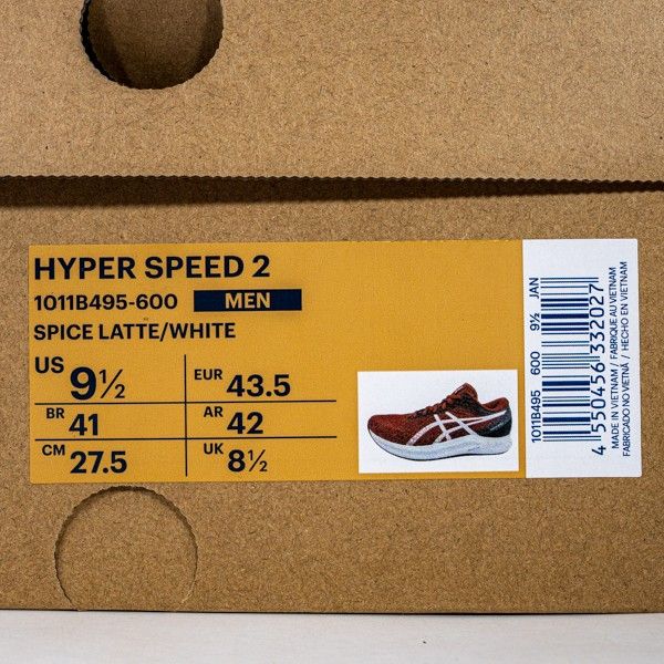 Sepatu Running/Lari Asics Hyper Speed 2 1011B495-600 Original BNIB