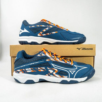 KING OF DRIBBLE Sepatu Volley Mizuno Wave Thunderstorm V1GA222121 Original