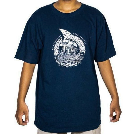 Kaos Ortuseight Sailors T-Shirt Navy 23010107 Original BNWT