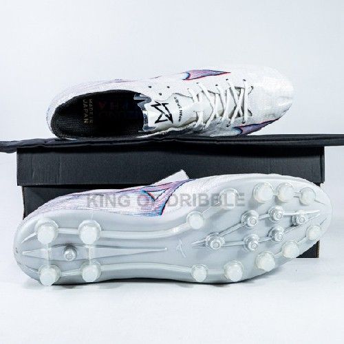 Sepatu Bola Mizuno A Japan AG White P1GA236109 Original BNIB