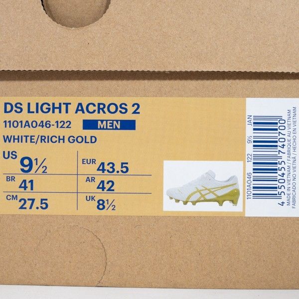 Sepatu Bola Asics Ds Light Acros 2 1101A046-122 Original BNIB