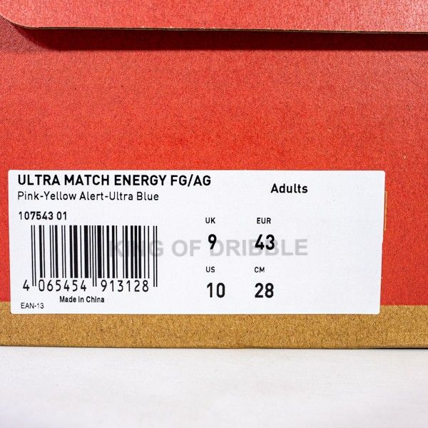 Sepatu Bola Puma Ultra Match Energy FG/AG 107543-01 Original BNIB