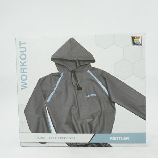 Baju Sauna Kettler Nanotrax Sauna Suit (UK L) 511-030 / 002002101 Original BNWT