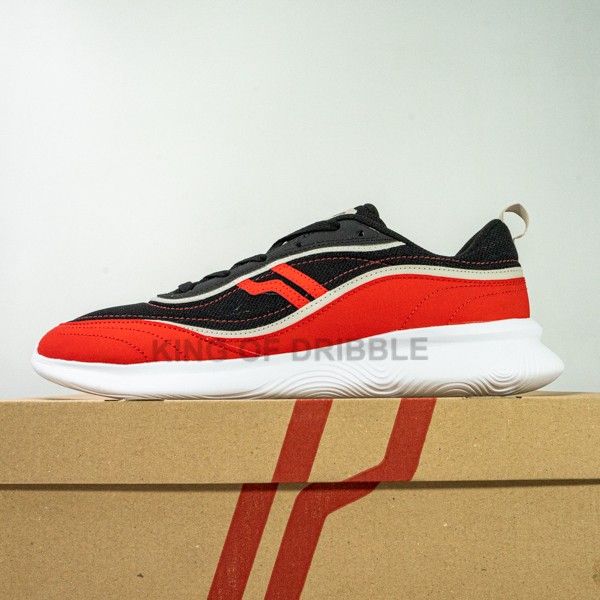 Sepatu Casual Piero Arc Wave St Black Red White P21007 Original BNIB