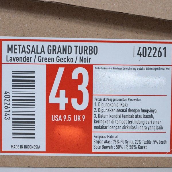 Sepatu Futsal Specs Metasala Grand Turbo 402261 Original BNIB