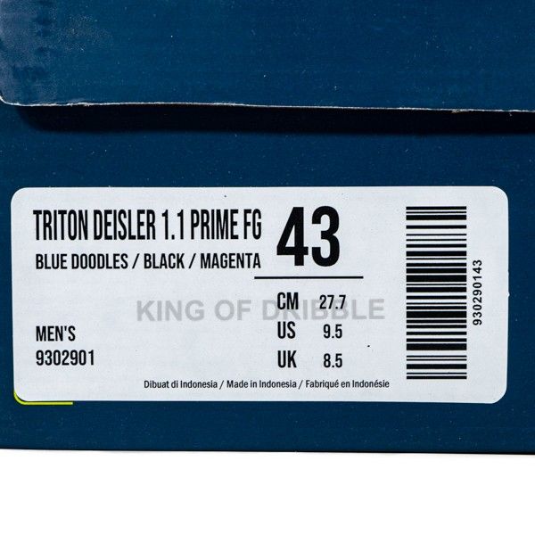 Sepatu Bola Mills Triton Deisler 1.1 Prime FG 9302901 Original BNIB