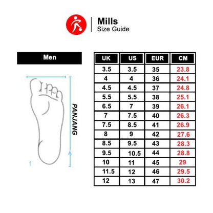 Sepatu Running/Lari Mills Enermax Rival 9102201 Original BNIB