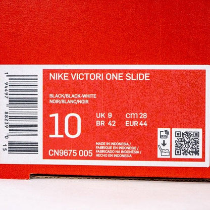 Sandal Nike Victori One NN Slide Black CN9675-005 Original BNIB