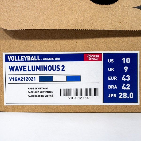 Sepatu Volley Mizuno Wave Luminous 2 V1GA212021 Original BNIB