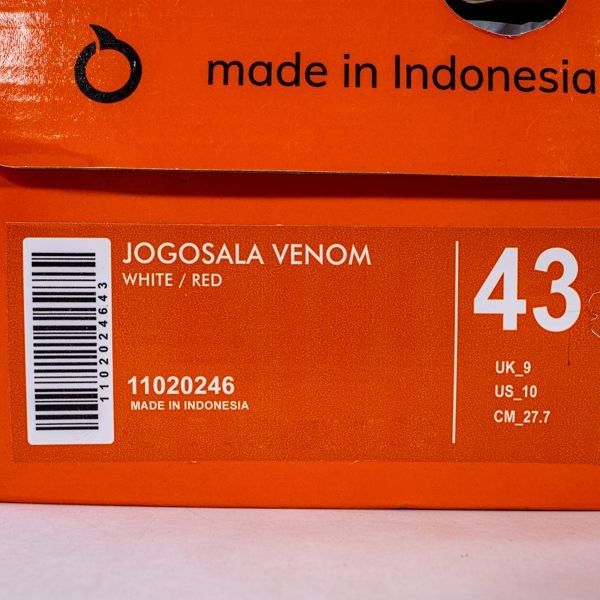 Sepatu Futsal Ortuseight Jogosala Venom White 11020246 Original BNIB