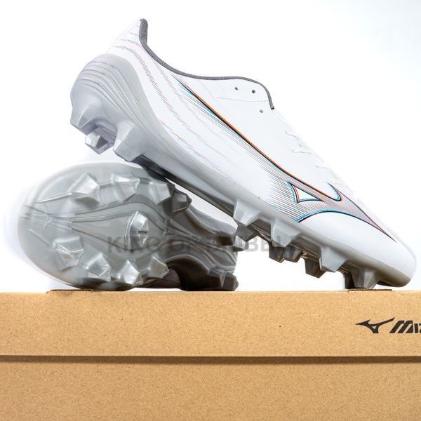 Sepatu Bola Mizuno A Select White P1GA236509 Original BNIB