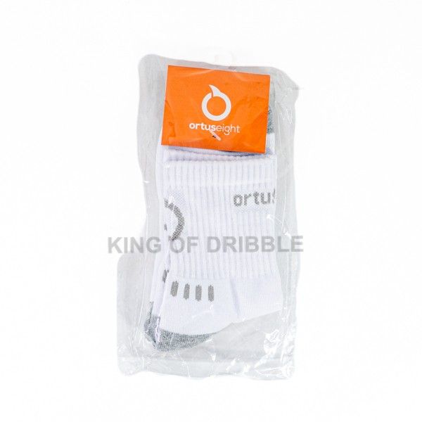 Kaos Kaki Ortuseight Swift Socks S White Grey 27030014 Original BNWT