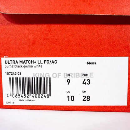 Sepatu Bola Puma Ultra Match+ LL FG/AG 107243-02 Original BNIB