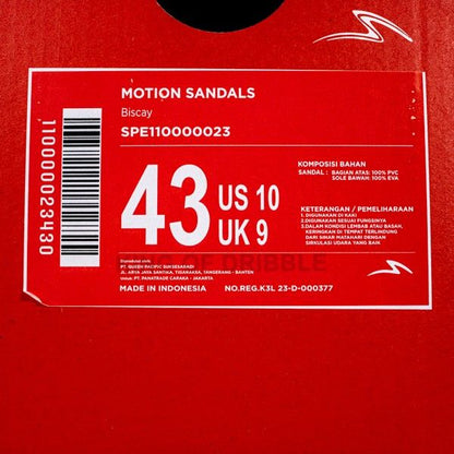 KING OF DRIBBLE Sandal Specs Motion 110000023 Original