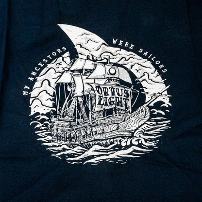 Kaos Ortuseight Sailors T-Shirt Navy 23010107 Original BNWT