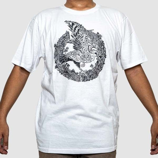 Kaos Ortuseight Eagle T-Shirt White 23010102 Original BNWT