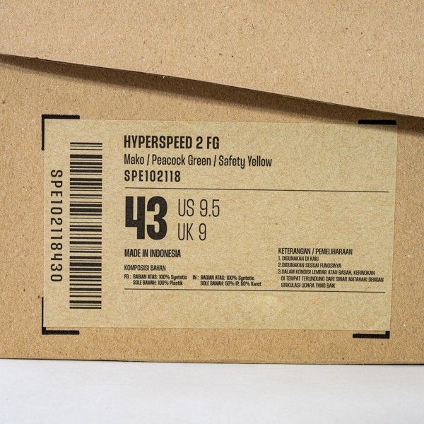 Sepatu Bola Specs Hyperspeed 2 FG Mako 102118 Original BNIB