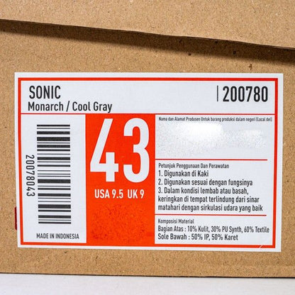 Sepatu Running/Lari Specs Sonic Monarch 200780 Original BNIB
