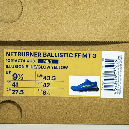 Sepatu Volley Asics Netburner Ballistic FF MT 3 1051A074-403 Original